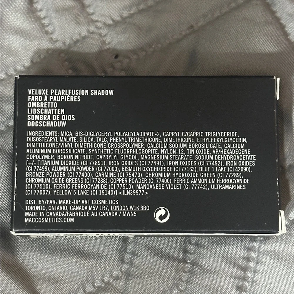 MAC Veluxe Pearlfusion Shadow - Cool Companions